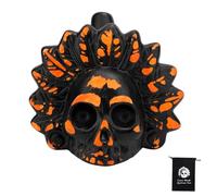 Aztec Death Whistle, Authentic Human Sound Screaming Aztec War Whistle Loud Aztec Whistle Death Whistle for Halloween Mexican Day of the Dead Celebration Gift