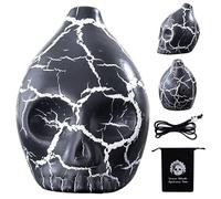 Aztec Death Whistle - Authentic Human Sounding Scream, Aztec Death Whistle Loudest, Loudest Whistle Halloween Decorations Gift, 125+ Decibels Loud, Decompression whistle (BW)