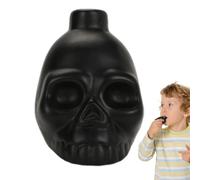 Aztec Death Whistle - Black Skull Whistle | Loud, Human-Like Screams, Ideal for Men and Women Who Have Everything, Unique Loud Whistle with Human Sounding Screams for Beso