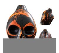 Aztec Death Whistle - Collectible Whistle,Skull Cool Weird Prop Decoration Screaming Sound Device for Adults Kids Halloween Festival