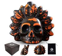Aztec Death Whistle, Death Whistle, Authentic Human Death Whistle, Loudest Screaming Whistle At 125+ Decibels, Screaming Aztec War Whistle (B)