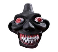 Aztec Death Whistle - Handmade Ceramic Clay, Ancient Maya Sculpture Design, High Frequency Sound Chamber | Most Popular Authentic Shaped Instrument
