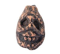 Aztec Death Whistle - Handmade Clay Pendant Screaming Sound Tool | Ancient Ghost Whistle Halloween Prank Prop | Signal For Camping Survival, Outdoor Decoration, Scare Toy Accessory