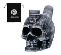 Aztec Death Whistle Loud 125+ dB, Aztec Whistle with Drawstring Bag, Realistic Human Sound Screaming Whistles for Halloween, Day of the Dead, Horror Pranks, Evil Dead Prop, Haunted House Decoration