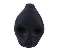 Aztec Death Whistle Loudest 125+ Decibels, Silbato de la Muerte Azteca - Haunting Ceramic Scream for Halloween & Day of the Dead (Black)