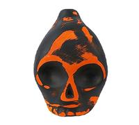 Aztec Death Whistle Loudest 125+ Decibels, Silbato de la Muerte Azteca - Haunting Ceramic Scream for Halloween & Day of the Dead (Brown)