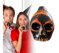 Aztec Death Whistle - Pranks Whistle,Screaming Skull Weird Cool Decor for Kids Favorite Halloween Festival Holiday Parties Celebrations