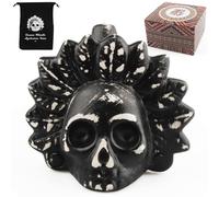 Aztec Death Whistle, Real Screaming Aztec Death Whistle - Loudest Scream Whistle at 125+ Decibels, Aztec Ghost Whistle, Death Scream Whistle, Gifts for Collectors Halloween The Feast of the Dead (C)