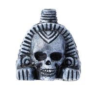 Aztec Death Whistle, Real Screaming Death Whistle with Skull Design, Authentic for Halloween, Day of the Dead, Survival, Collectible