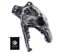 Aztec Death Whistle - Scary Whistle | 125 DB Crow Skull Demon Whistles Authentic Human Sounding Screams Aztec War Whistles For Collectible Halloween Scary Gift Day Of The Dead And Others