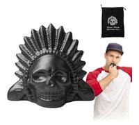 Aztec Death Whistle, Screaming Aztec Death Whistle, Loudest Death Whistle, Authentic Human Sounding, Aztec Death Whistle, Crow Skull Demon Whistle, Screaming Aztec War Whistle