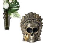 Aztec Death Whistle, Screaming Horror Prop for Spooky Fun, Weird Halloween Sound Maker with Loud Whistling Effect, Collectible Toy for Kids, Parties, Festival, Pranks, 2.87x3.43x3.46 inches
