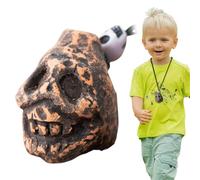 Aztec Death Whistle - Screaming Human Crying Sound Accessory | Haunted Whistle Skull Aztec Death for Outdoor Camping Emergency Decoration Maya