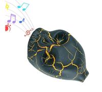 Aztec Death Whistle - Screaming War Whistle For Halloween - Wacky Screaming Terror Skull Whistle For Cultural Exhibitions And War Sacrifice Reenactments - Loud And Distinctive Sound