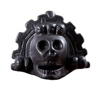 Aztec Death Whistle - Skull Design Aztec Whistles | Loudest Authentic Ceramic Aztecs Whistle With Terrifying Human Scream Sound, Ritual Noise Maker For Cosplay, Survival Alarm, Collectors, Horror