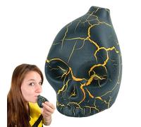 Aztec Death Whistle - Skull Whistle Scary Death Pipe | Halloween Wacky Screaming Aztec Loud Whistle, Spooky Death Loud Screaming War Whistle for War Victims, Cultural Exhibitions, Hello