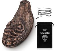 Aztec Death Whistle - Strongest Authentic Human Cries, 125+ Decibels, Crying Aztec War Whistle, Whistle
