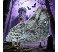 Aztec Death Whistle, Up To125+ Decibels Loud Real Screaming Aztec Death Whistle Loudest Authentic Human Authentic Human Ehecachichtli Sounding Screams War Whistle (Silvery)