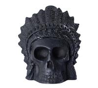 Aztec Death Whistle, Up To125+ Decibels Loud Real Screaming Silbato Azteca Death Whistles Loudest Authentic Human Ehecachichtli Sounding Screams Aztec War Whistle Halloween Costumes Gift (Black)