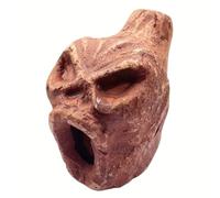 Aztec Death Whistle, Up To125+ Decibels Loud Real Screaming Silbato Azteca Death Whistles Loudest Authentic Human Ehecachichtli Sounding Screams Aztec War Whistle Halloween Costumes Gift (Ceramic)