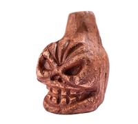 Aztec Death Whistle Up To125+ Decibels Loud Real Screaming Whistle Loudest Authentic Human Authentic Human Sounding(Champagne Color)