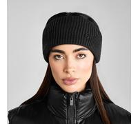 Aztec Diamond Knitted Headband - Black - Size: One Size