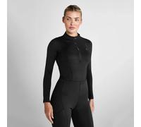 Aztec Diamond Ladies Core Baselayer - Womens Horse Riding Base Layer Tops - Black - Size: Medium