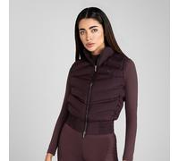 Aztec Diamond Lightweight Gilet - Ladies Body Warmers - Purple - Size: Medium