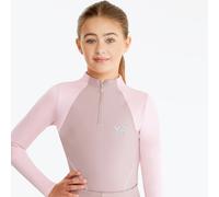 Aztec Diamond Young Rider Colour Block Base Layer - Pink - Size: Age 10