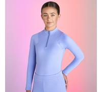 Aztec Diamond Young Rider Cosmic Long Sleeve Base Layer - Purple - Size: Age 8