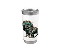 Aztec Dinosaur T-Rex Stainless Steel Insulated Tumbler