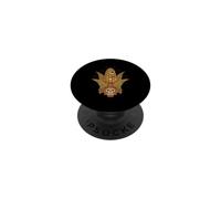 Aztec Elote Skull Art Mexican Mesoamerican Tribal Corn PopSockets Adhesive PopGrip