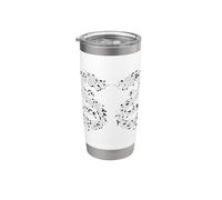 Aztec Feathered Serpent Quetzalcoatl Stainless Steel Insulated Tumbler