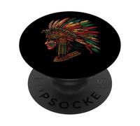 Aztec God Feathered Serpent Mexican Mythology Quetzalcoatl PopSockets Adhesive PopGrip