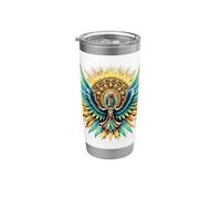 Aztec god Huitzilopochtli Mexican Stainless Steel Insulated Tumbler