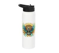 Aztec god Huitzilopochtli Mexican Stainless Steel Insulated Water Bottle