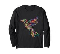Aztec God Humming Bird Quetzalcoatl Toltec Inca Mayan Long Sleeve T-Shirt