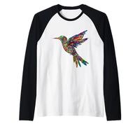 Aztec God Humming Bird Quetzalcoatl Toltec Inca Mayan Raglan Baseball Tee