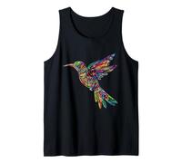 Aztec God Humming Bird Quetzalcoatl Toltec Inca Mayan Tank Top
