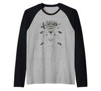 Aztec God Maya Mexican Toltec Inca Mayan Indigenous Azteca Raglan Baseball Tee