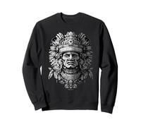 Aztec God Mexican Mythology Feathered Serpent Quetzalcoatl Sweatshirt