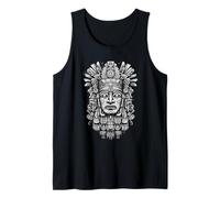 Aztec God Mexican Mythology Quetzalcoatl Feathered Serpent Tank Top