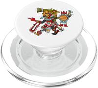 Aztec God of the Night - Tezcatlipoca PopSockets PopGrip for MagSafe