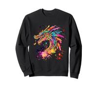 Aztec God Quetzalcoatl Feathered Serpent Mexican Mythology Sweatshirt