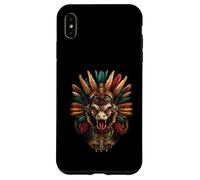 Aztec God Quetzalcoatl Mexican Mythology Feathered Serpent Case for iPhone XS Max