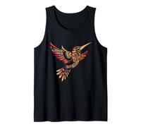 Aztec God Toltec Inca Mayan Quetzalcoatl Humming Bird Tank Top