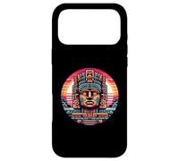 Aztec Gods Statue With A Sunrise. Mexican Mayan Mythology Case for iPhone 17 Pro Max