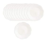 Aztec Imports, Inc. Dolls House Miniature Set Of 12 Salad Plates