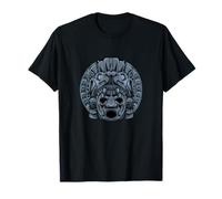 Aztec Inca Maya Culture Art - Skull Warrior Aztec T-Shirt