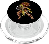 Aztec Jaguar Warrior Ancient Aztec Civilization PopSockets PopGrip for MagSafe